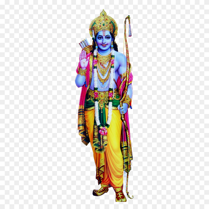 Lord Vishnu And Lakshmi Sitting On 