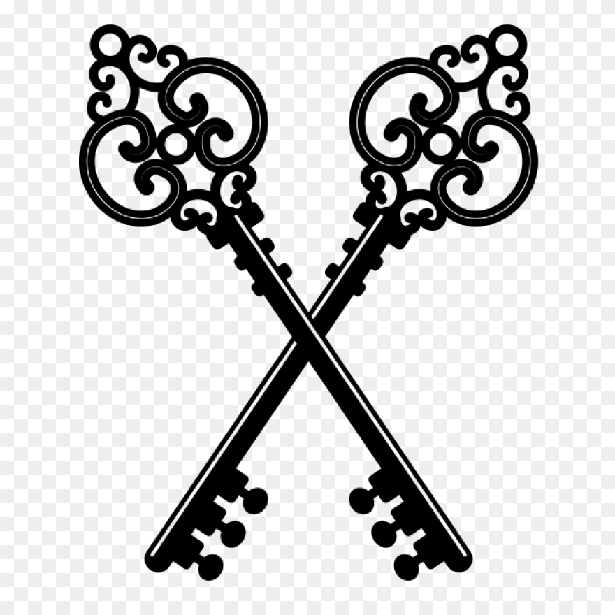Free Vintage Key Cliparts, Download