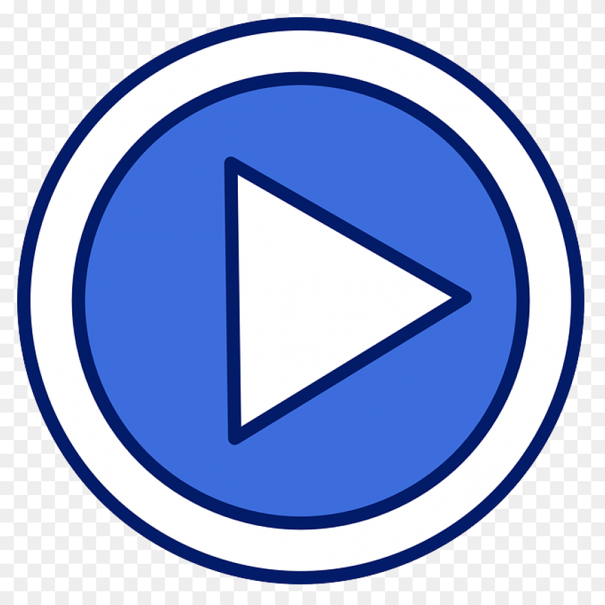 Video Play Button Icon #422000 - Fr