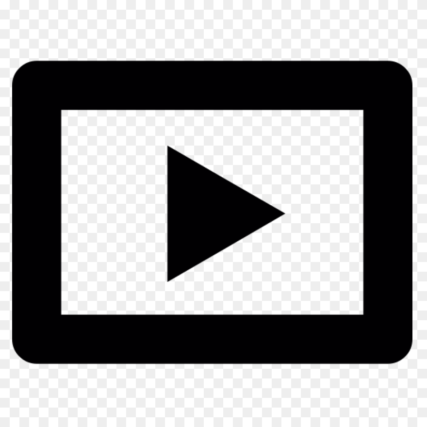 Video Play Button Free Icon - Video Play Button