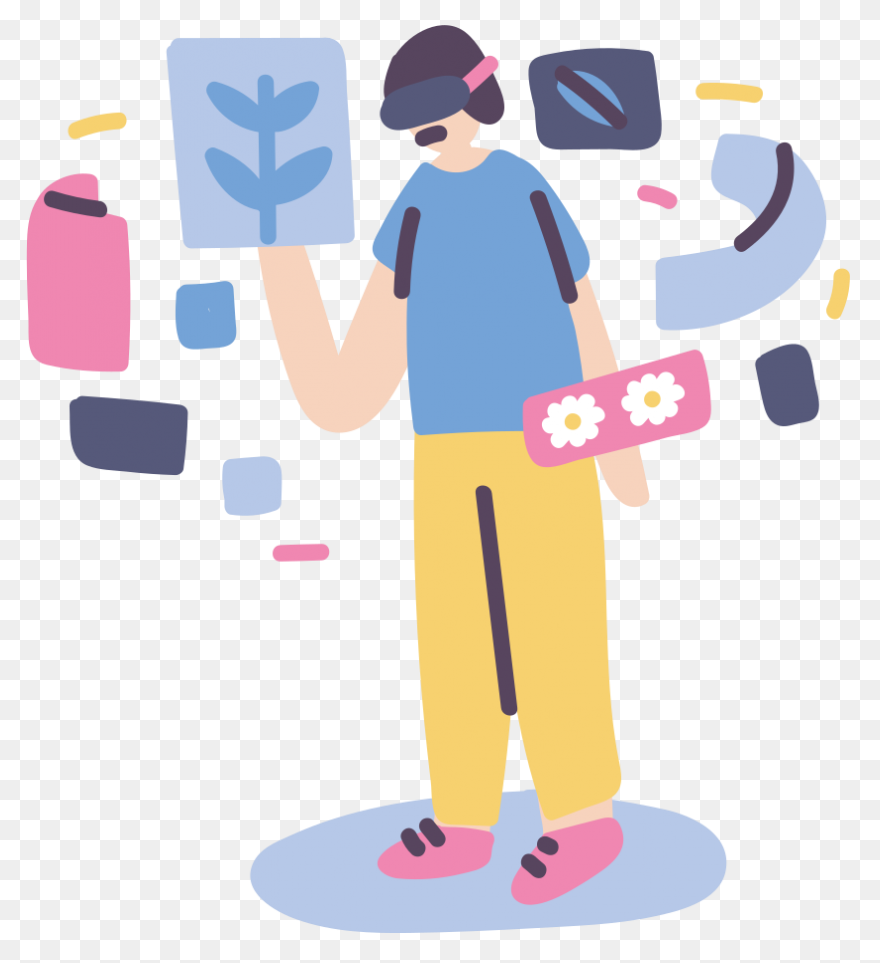 Style Virtual Reality Vector Images - Virtual Reality