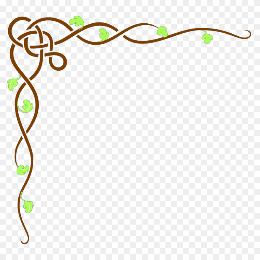 Free Vine Border Transparent, Downl