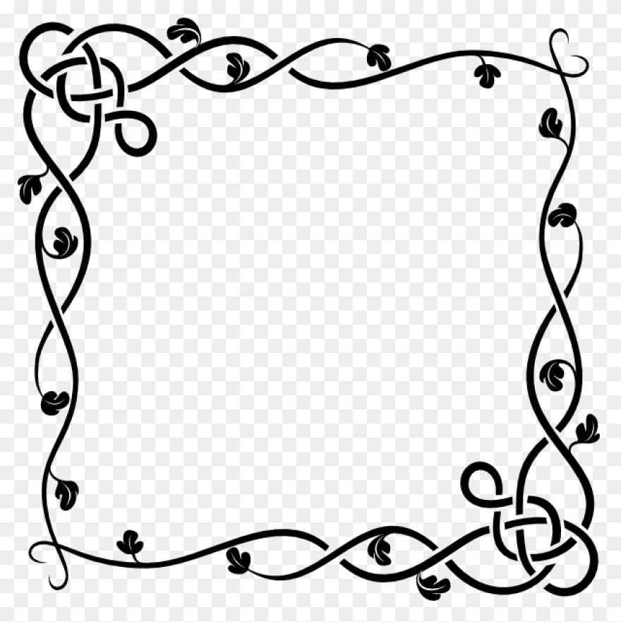 Free Vine Border Transparent, Downl
