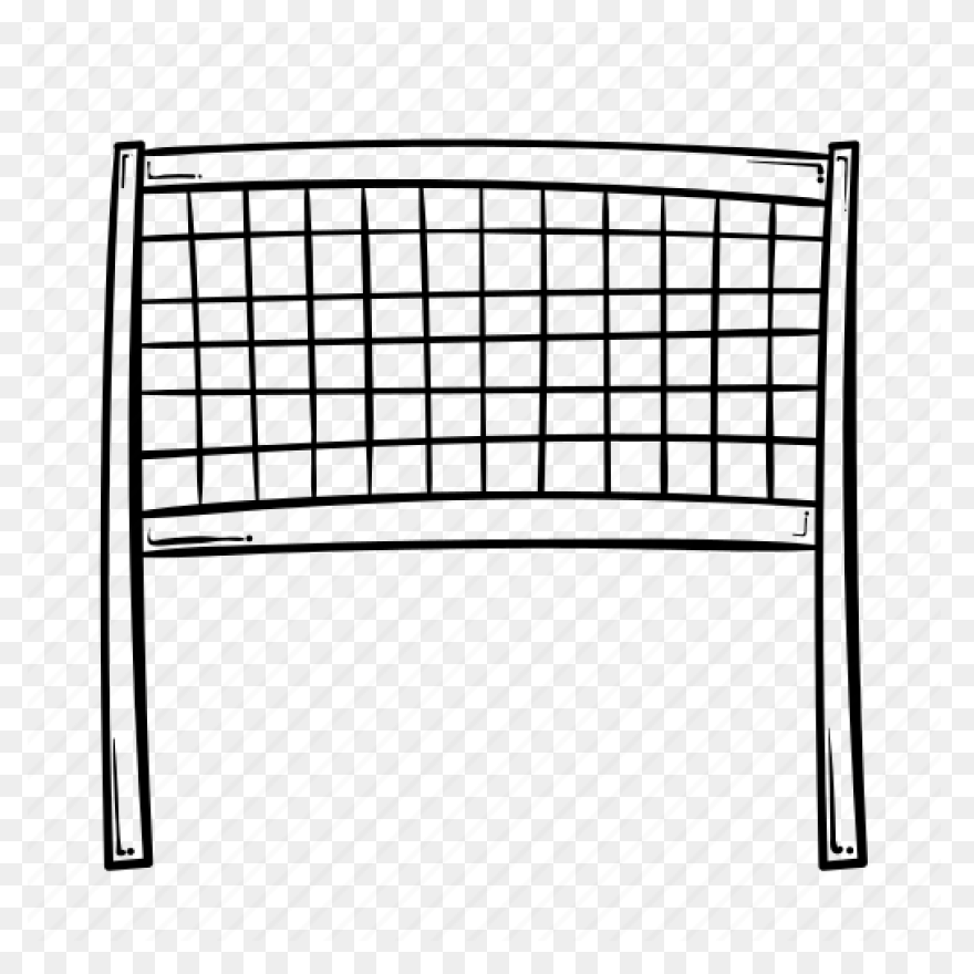 Ball, Flying, Net, Volleyball Icon 