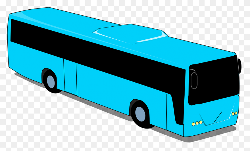 Bus White Black - Free Vector Graph