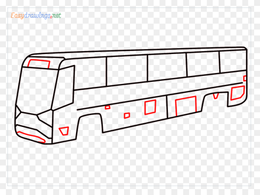 Bus White Black - Free Vector Graph