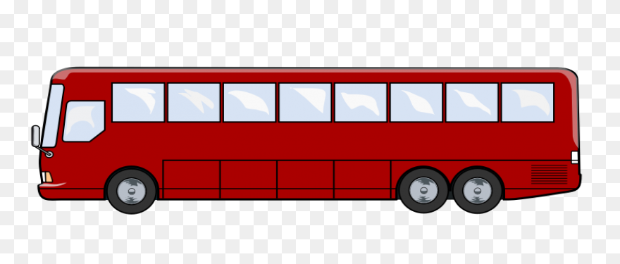 Bus White Black - Free Vector Graph
