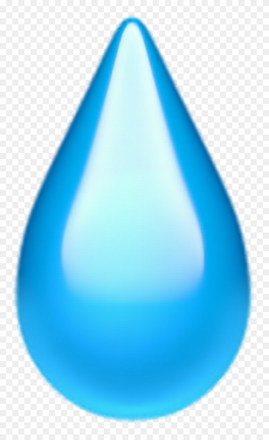 Png Freeuse Teardropemoji Emoji Tear - Water Emoji