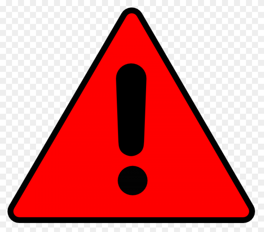 Warning Sign Clipart - Full Size Cl