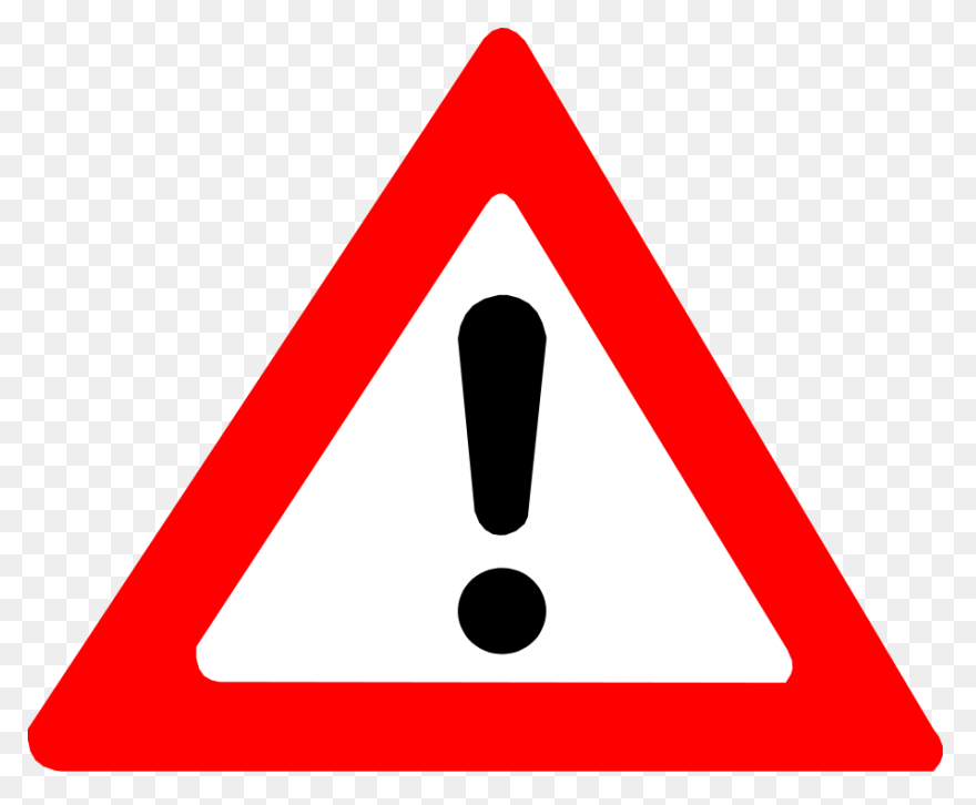 Warning Sign Clipart - Full Size Cl