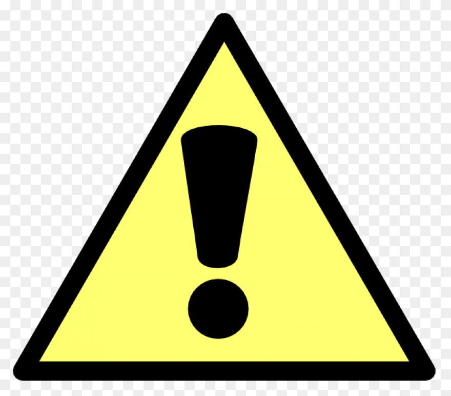 Warning Sign Clipart - Full Size Cl