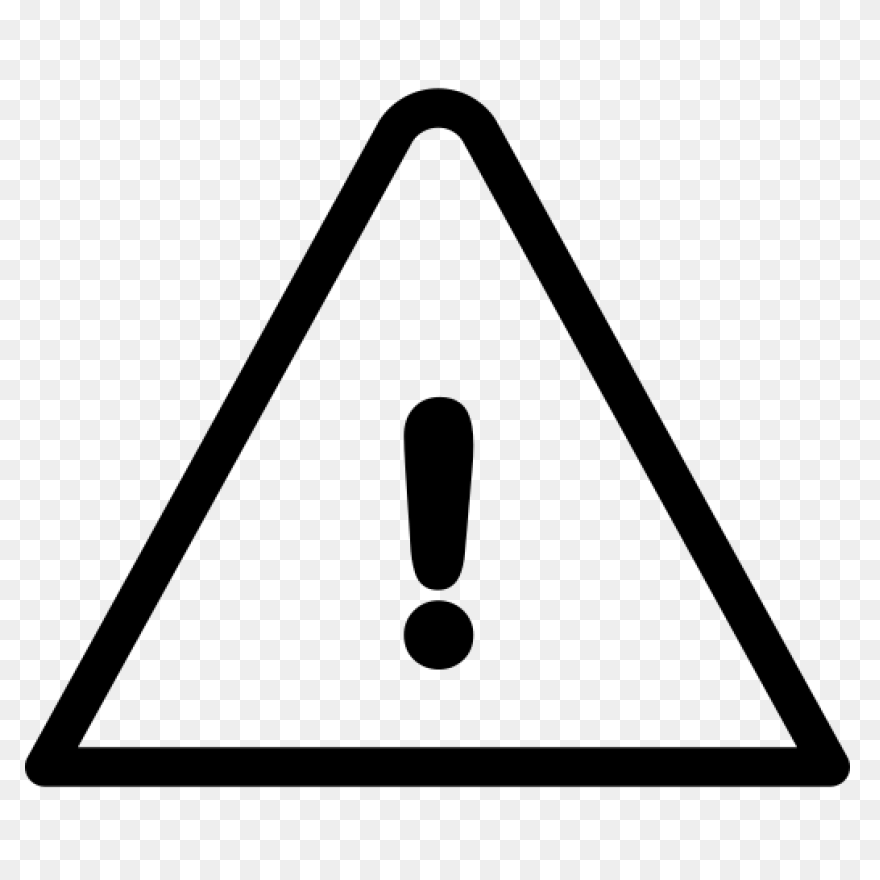 Warning Sign Clipart - Full Size Cl