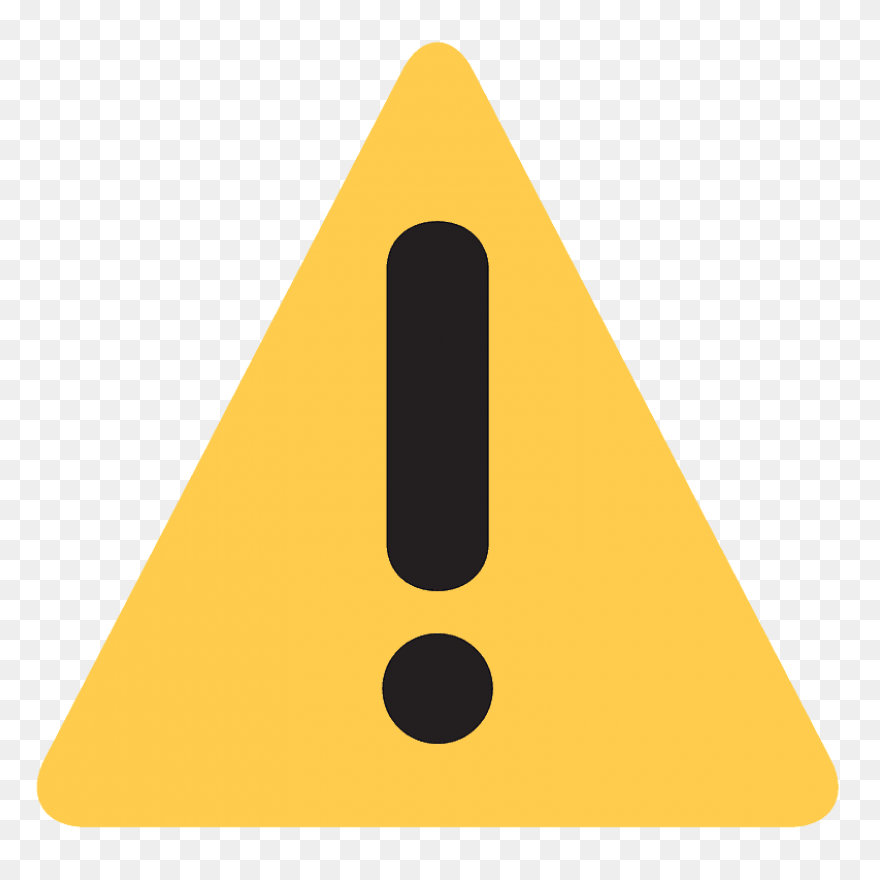 Warning Sign Clipart Full Size - Warning