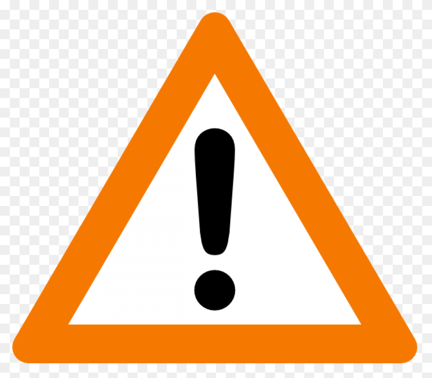Warning Sign Clipart - Full Size Cl