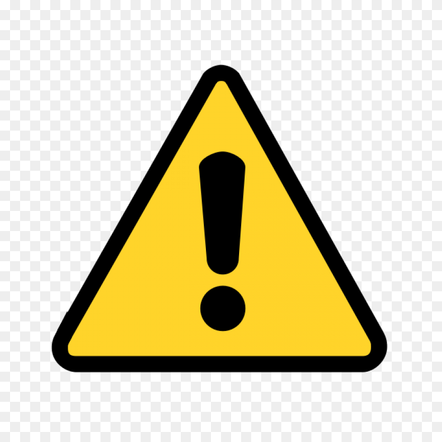 Warning Sign Clipart - Full Size Cl
