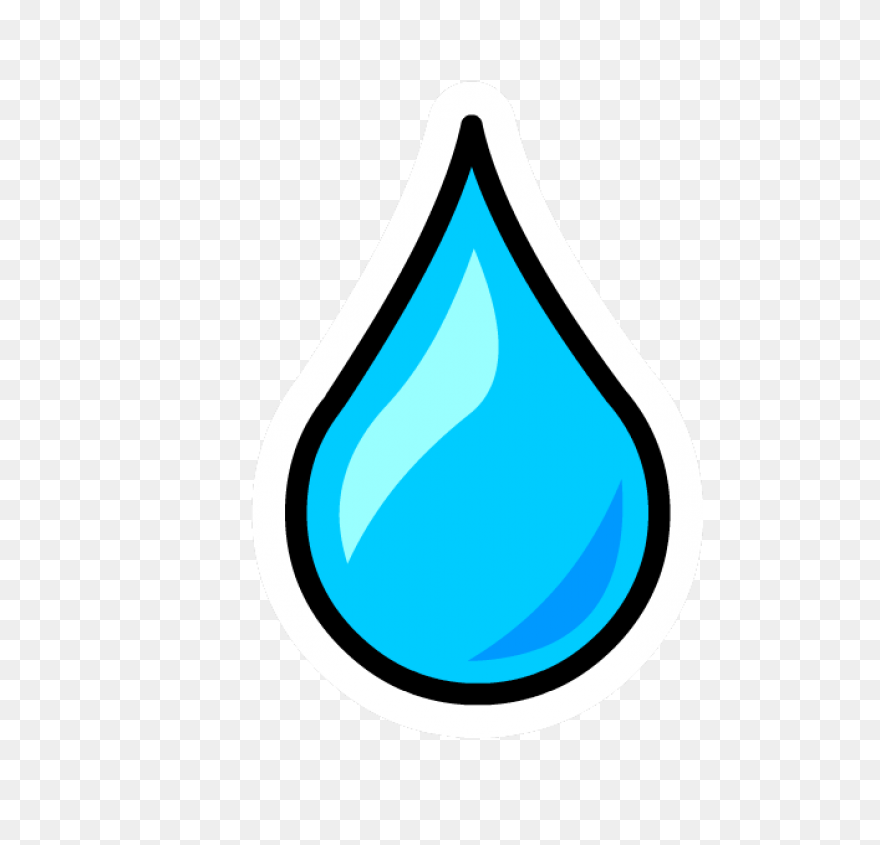 Blue Water Droplet Logo - Free Clip