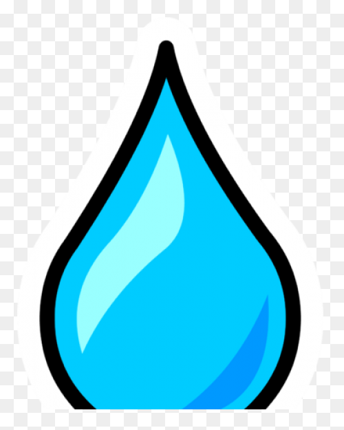 Blue Water Droplet Logo - Free Clip