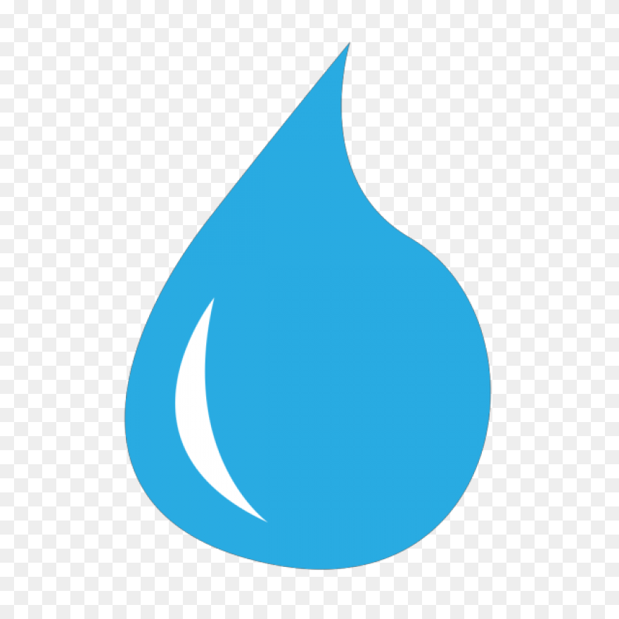 Blue Water Droplet Logo - Free Clip