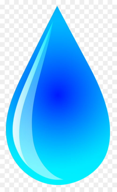 Blue Water Droplet Logo - Free Clip