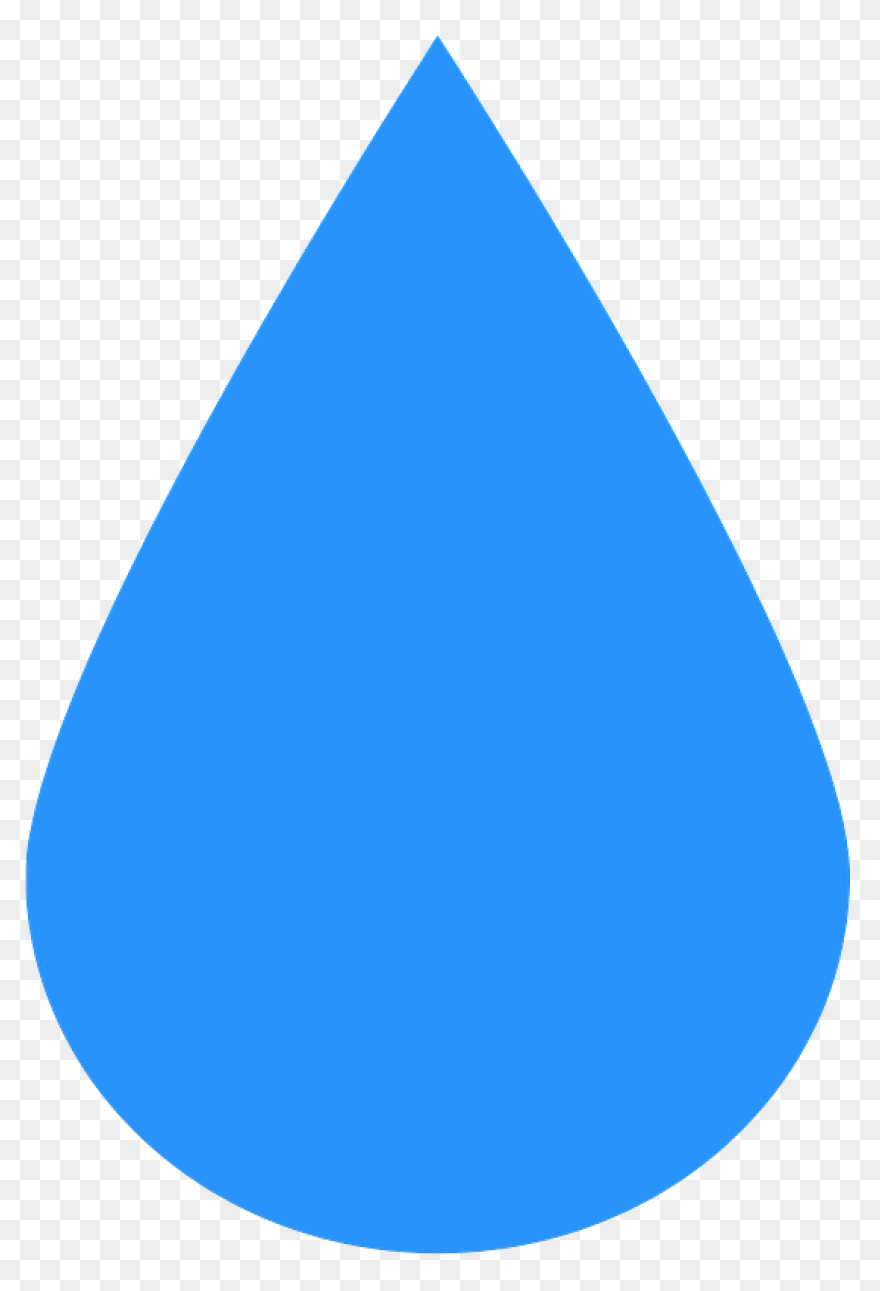 Blue Water Droplet Logo - Free Clip