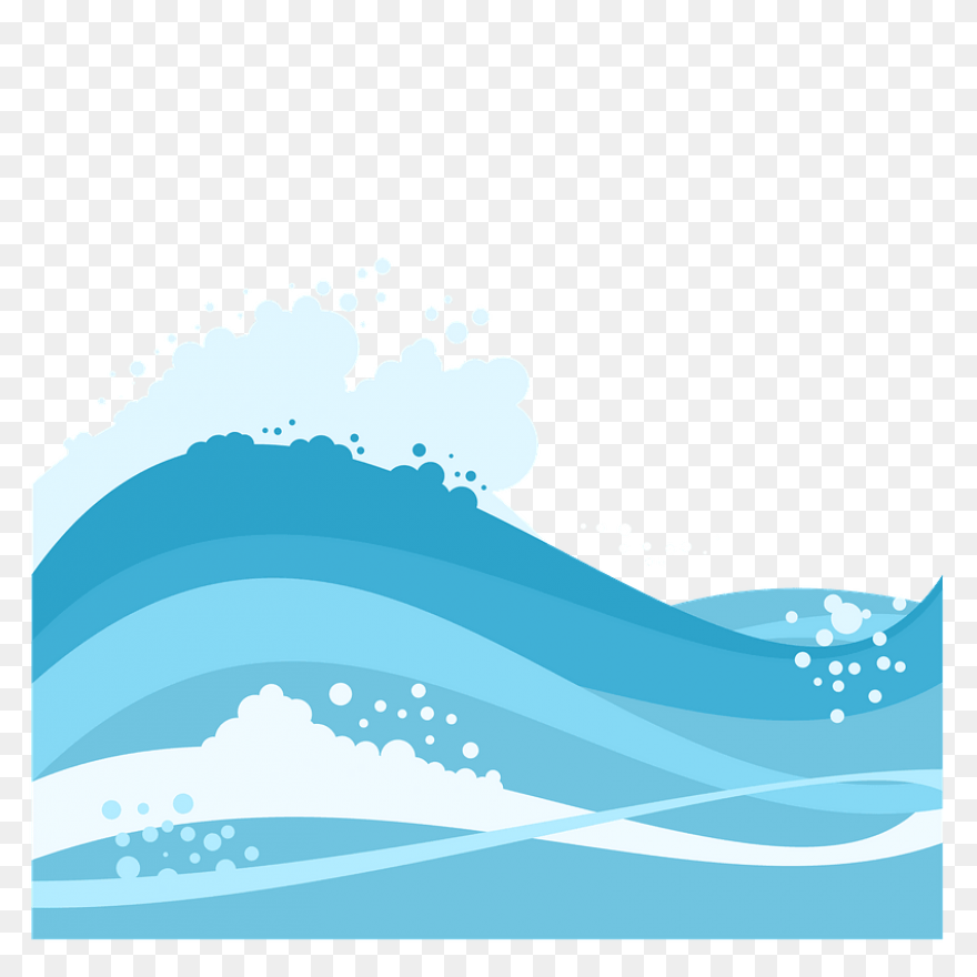 Sea #wave #blue #freetoedit #귀여