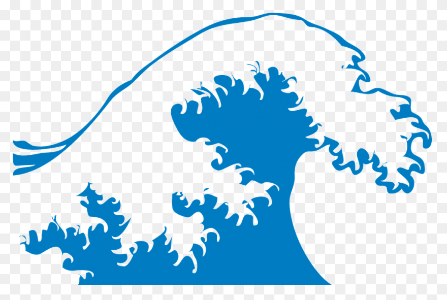 Sea #wave #blue #freetoedit #귀여