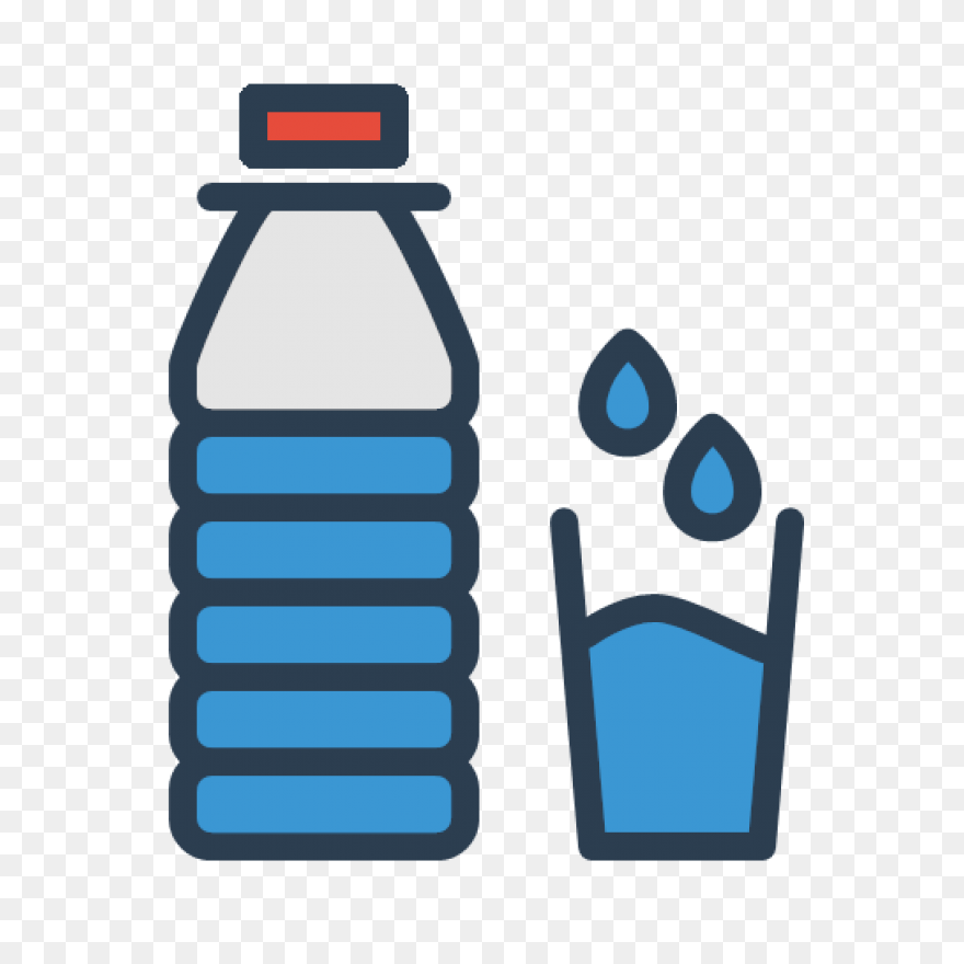 Cartoon Water Bottle Clip Art Png -