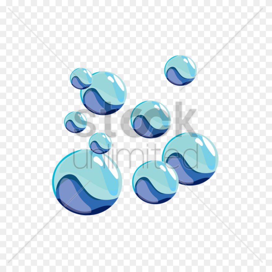 Water Bubbles Clip Art - ClipartFla