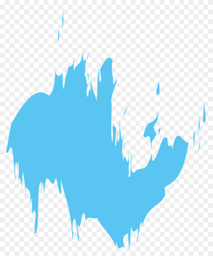 Free Paint Splash Transparent, Down