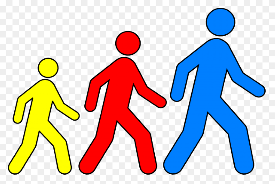 Woman Is Walking For Exercise Clipa