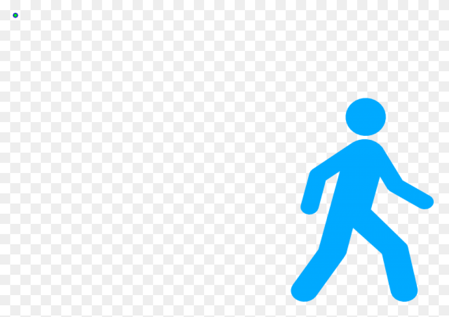 Woman Is Walking For Exercise Clipa