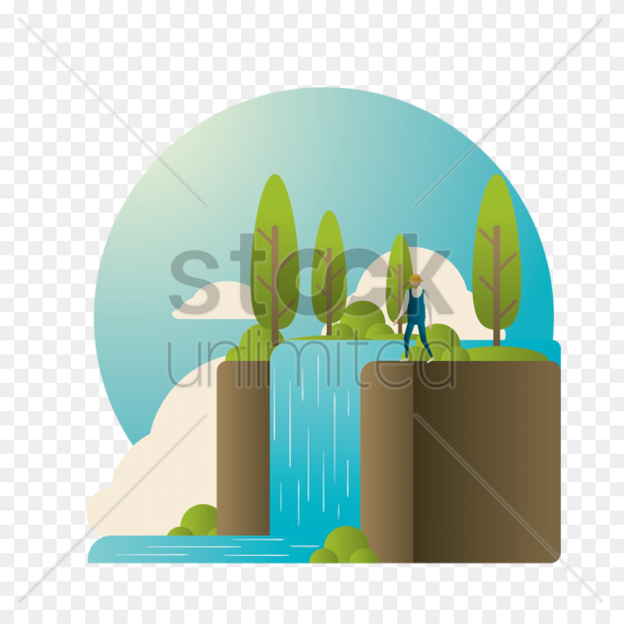 Download Waterfall Clipart Waterfall Clipart - Waterfall