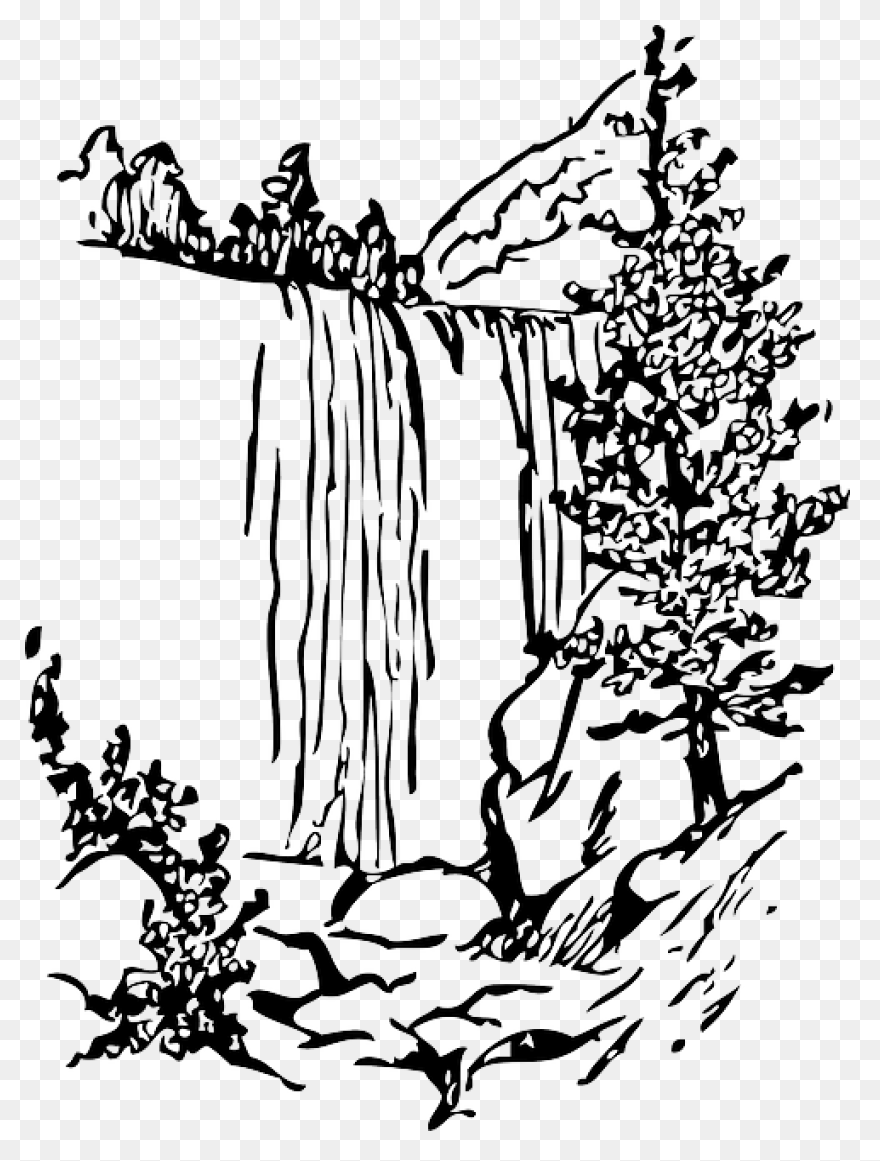 Download Waterfall Clipart Waterfal