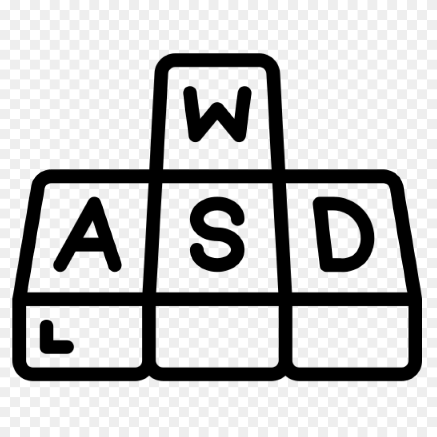 Keyboard, Tutorial, Wasd Icon - Dow