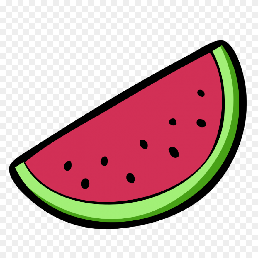 Half Eaten Watermelon Slice