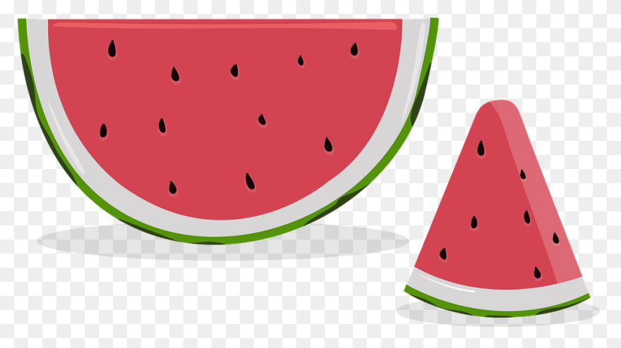 Half Eaten Watermelon Slice