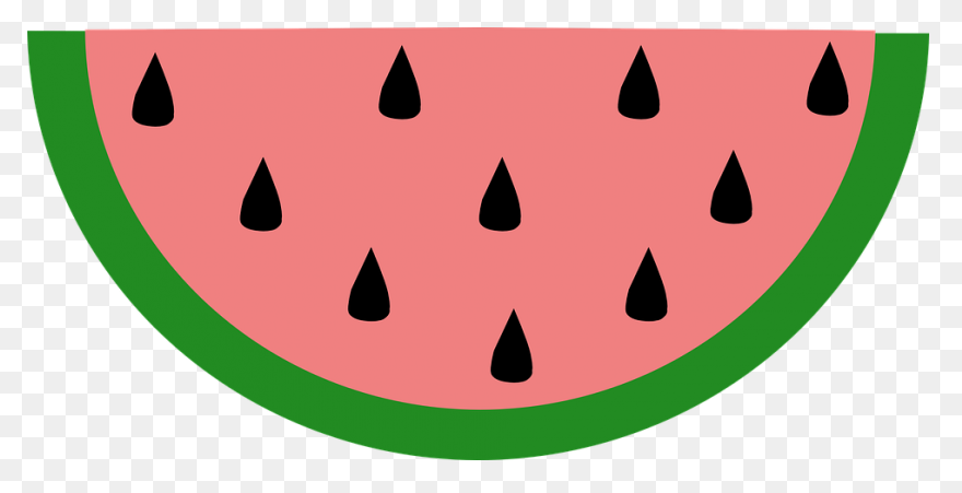 Half Eaten Watermelon Slice