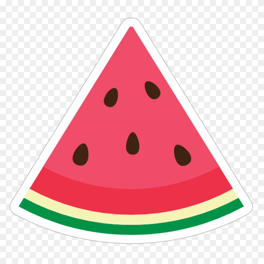 Half Eaten Watermelon Slice