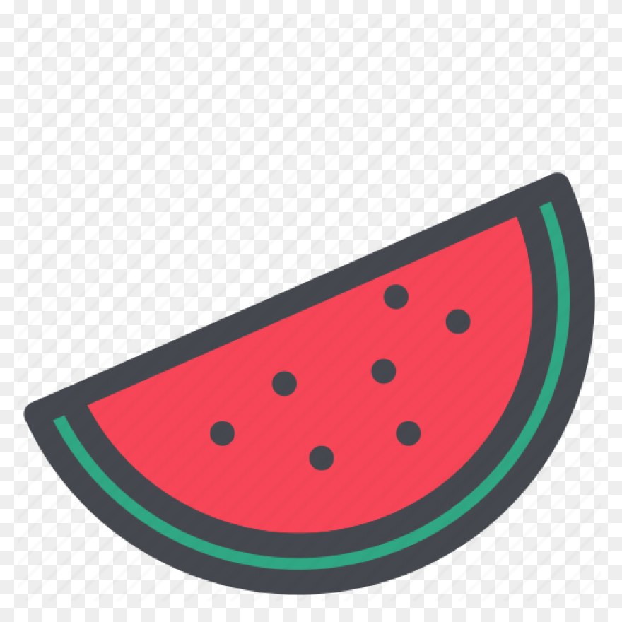 Half Eaten Watermelon Slice