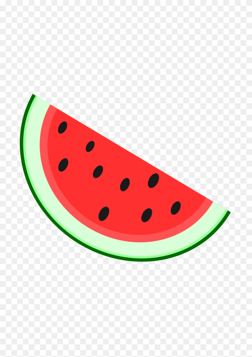 Half Eaten Watermelon Slice