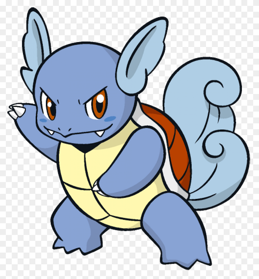 Wartortle - #008 - ClipartFlare Cli
