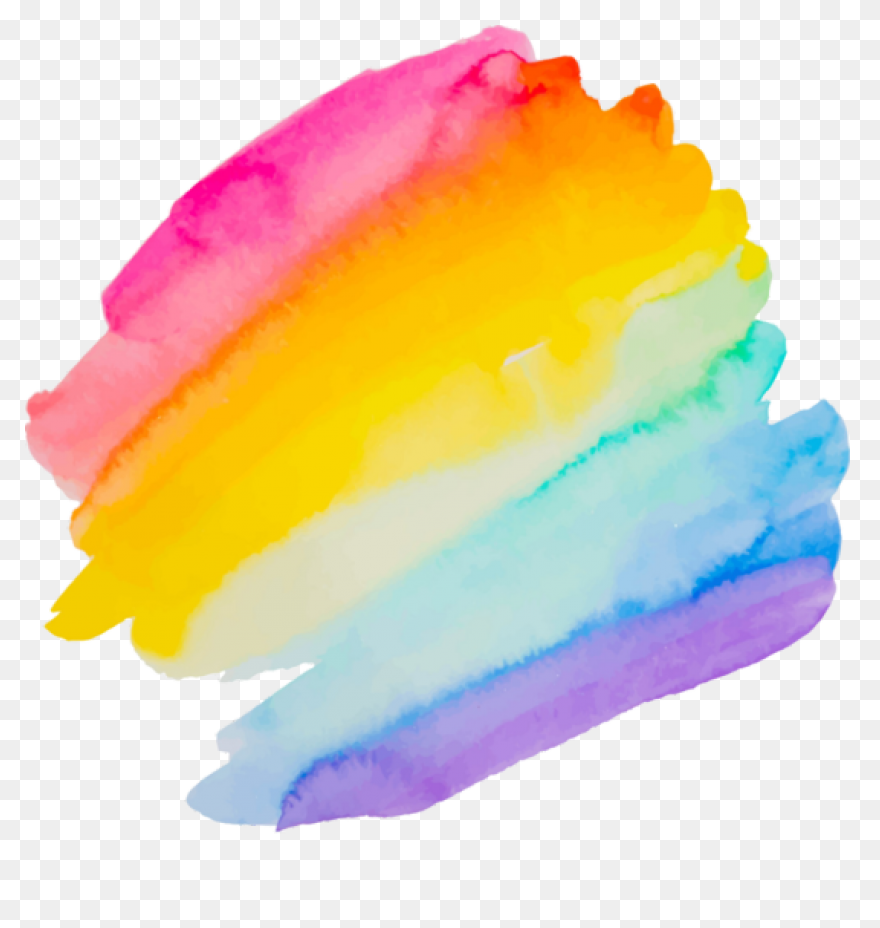 8 Watercolor Brush Texture (Png Tra