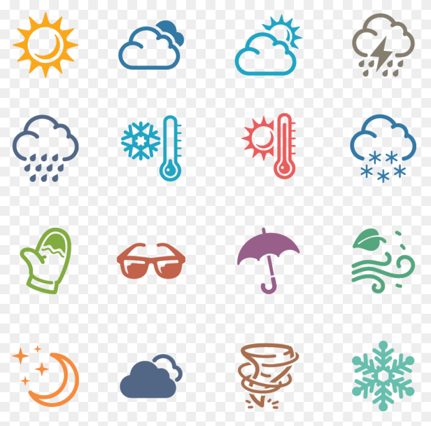 664 Weather Icons - Weather Icons