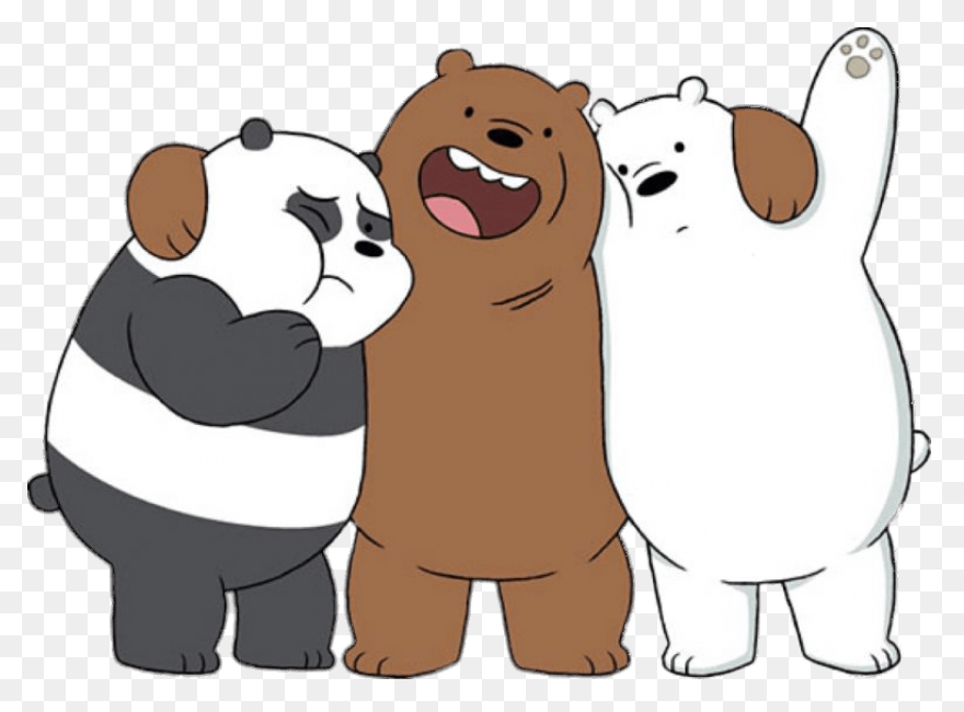 We Bare Bears Ice Bear Reading Stic