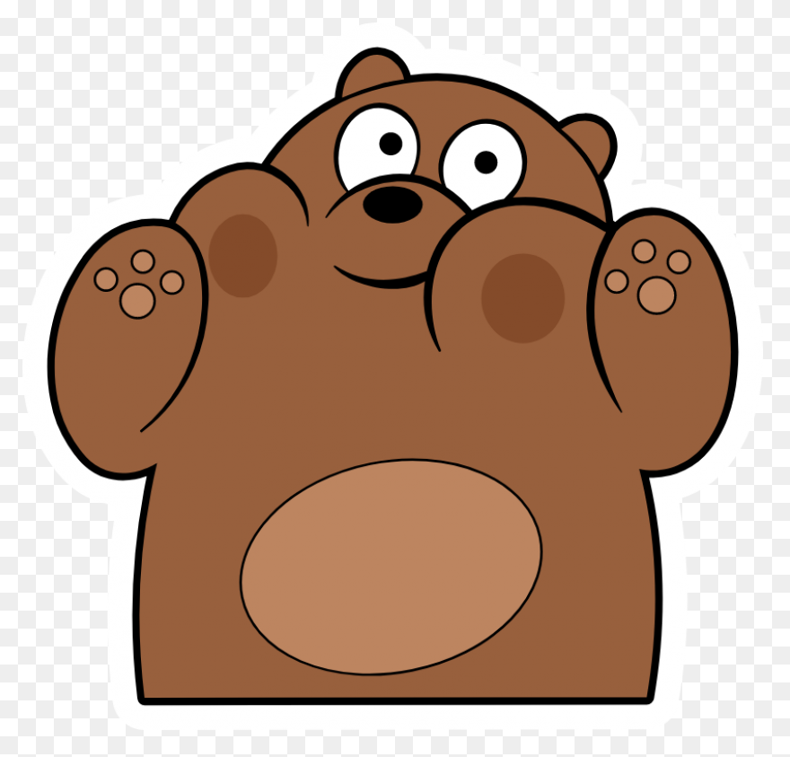 We Bare Bears Ice Bear Reading Stic
