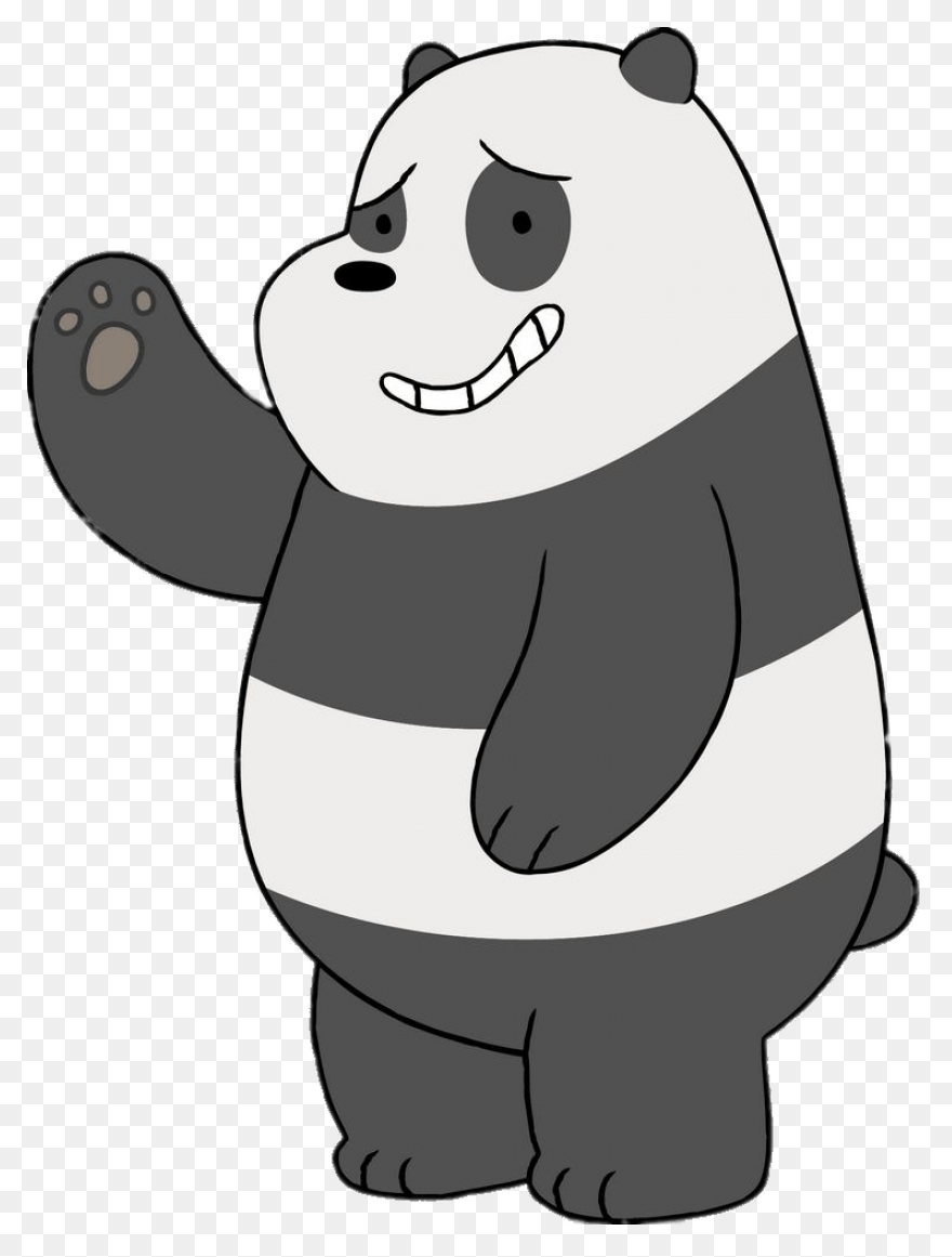 We Bare Bears Ice Bear Reading Stic