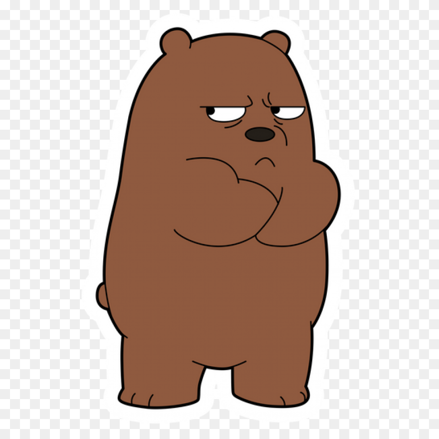 We Bare Bears Offended Grizzly - We Bare Bears