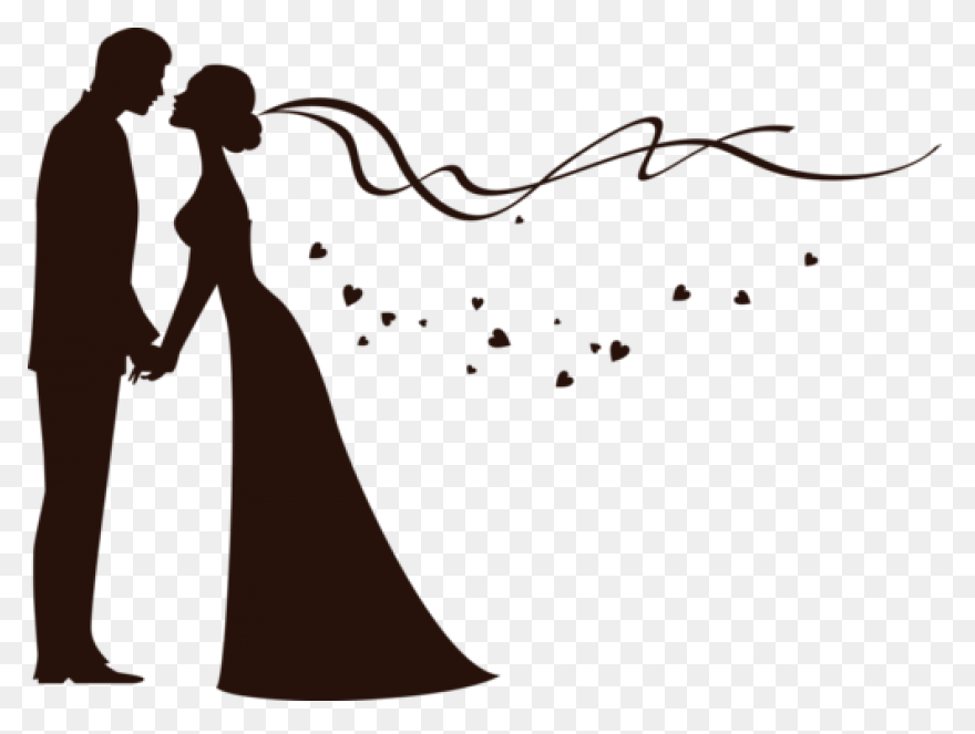 Silhouette Dance Wedding Couple Mar