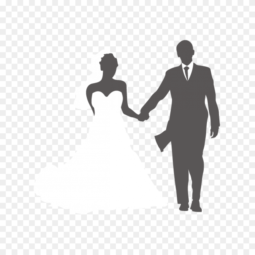 Silhouette Dance Wedding Couple Mar