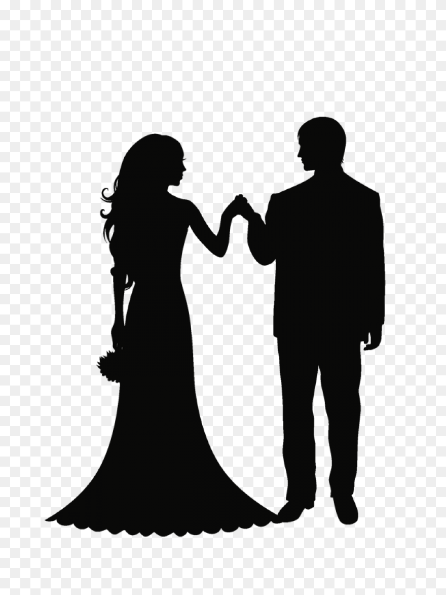 Silhouette Dance Wedding Couple Mar